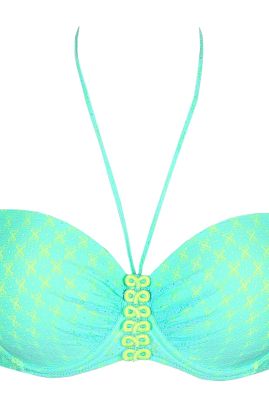 PrimaDonna RIMATARA strapless bikinitop Aruba Blue