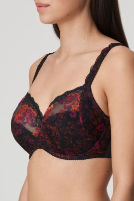 PALACE GARDEN full cup bra Charcoal