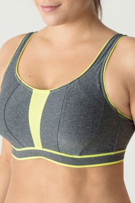 The Sweater underwire sports bra Cosmic Grey