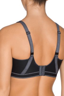 The Sweater underwire sports bra Black