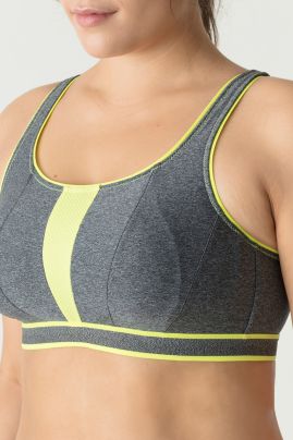The Sweater sports bra Cosmic Grey