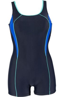 Wiki Regina Sport swimsuit Navy/Aqua